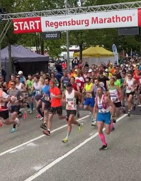 Regensburg-Marathon 2022 mit Bayrischen Meisterschaft