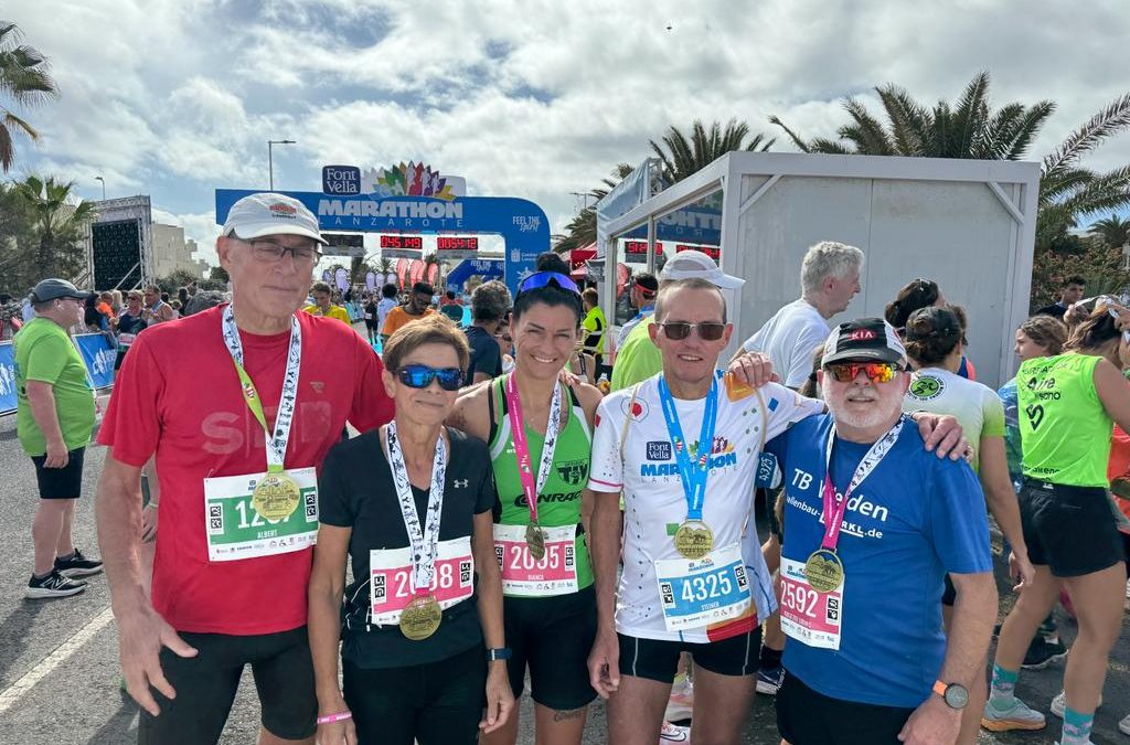 Fünf Oberpfälzer starten beim Internationalen Lanzarote-Marathon